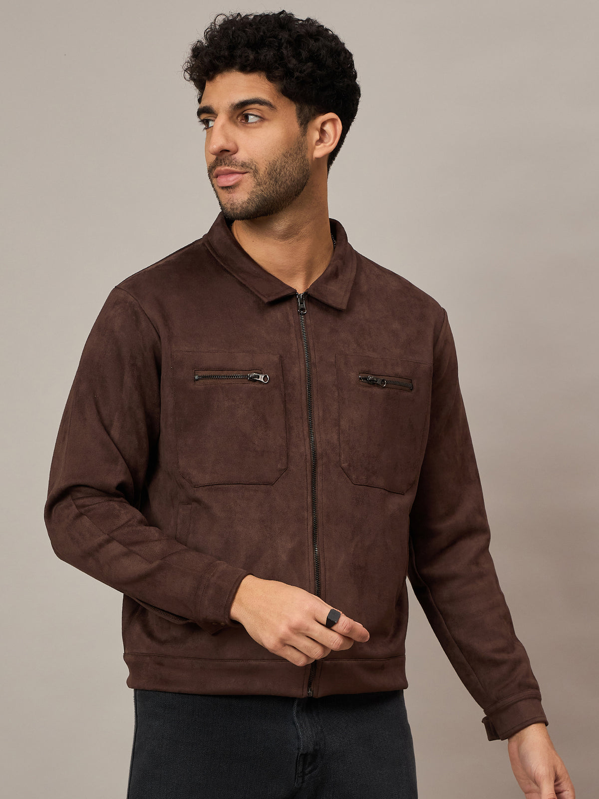 Mens Suede Jacket - Reprise