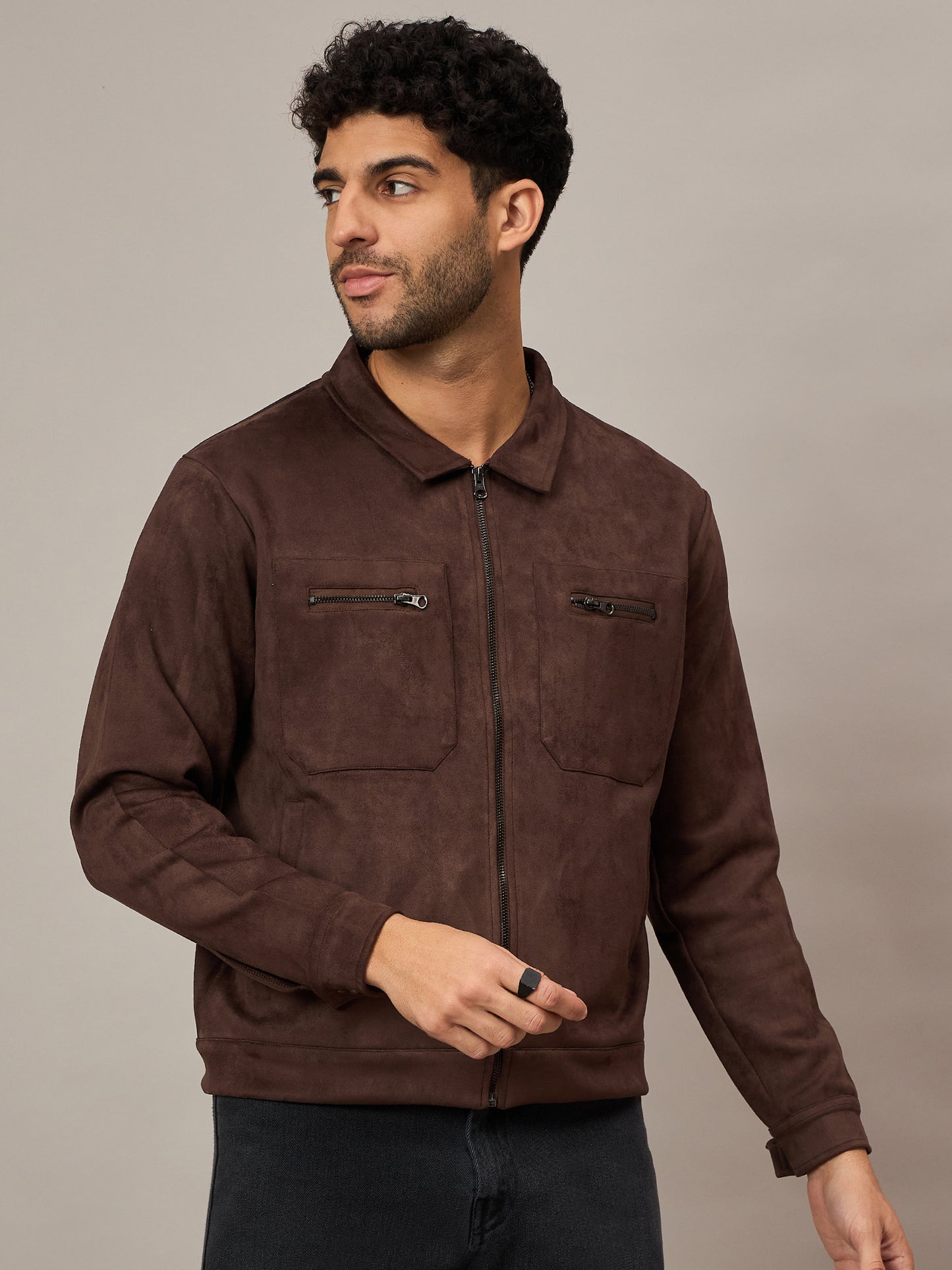 Mens Suede Jacket - Reprise