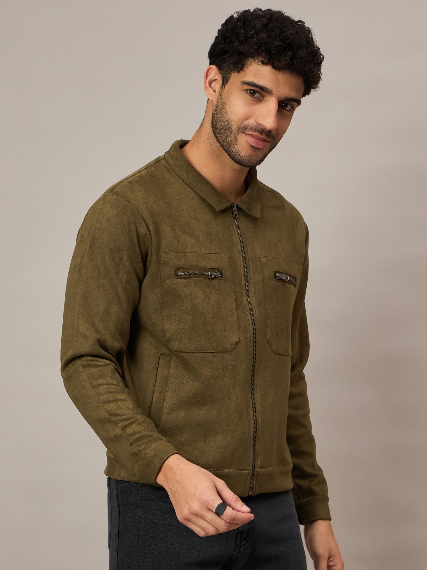 Mens Suede Jacket - Reprise