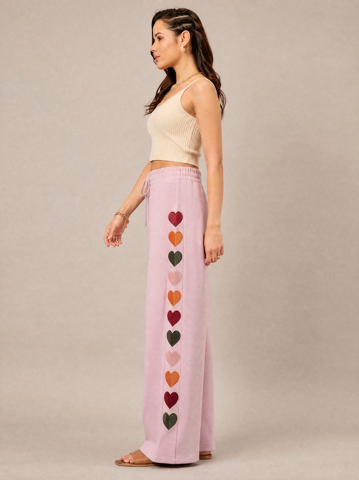 Women Regular Fit Trackpant Pink