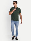 Khaki Solid Polo Shirt - Reprise