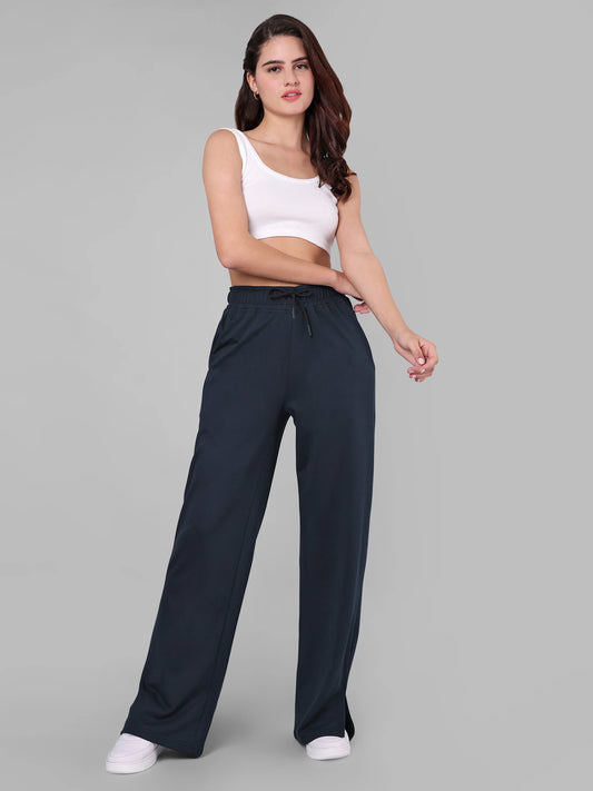 Women Black Trackpants