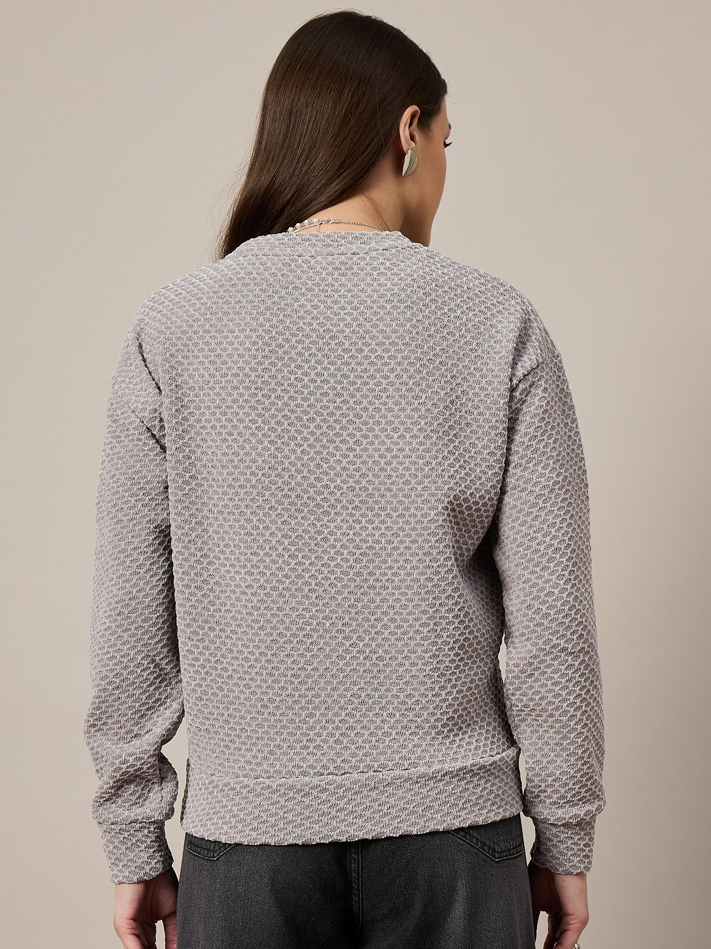 GreyVelour Sweatshirt
