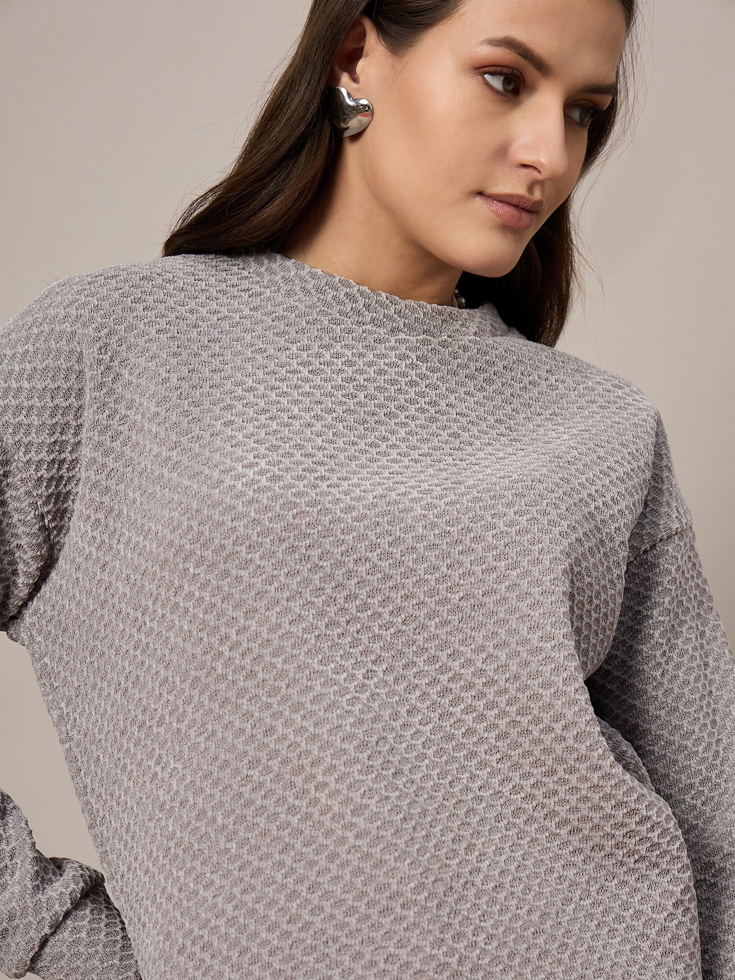 GreyVelour Sweatshirt