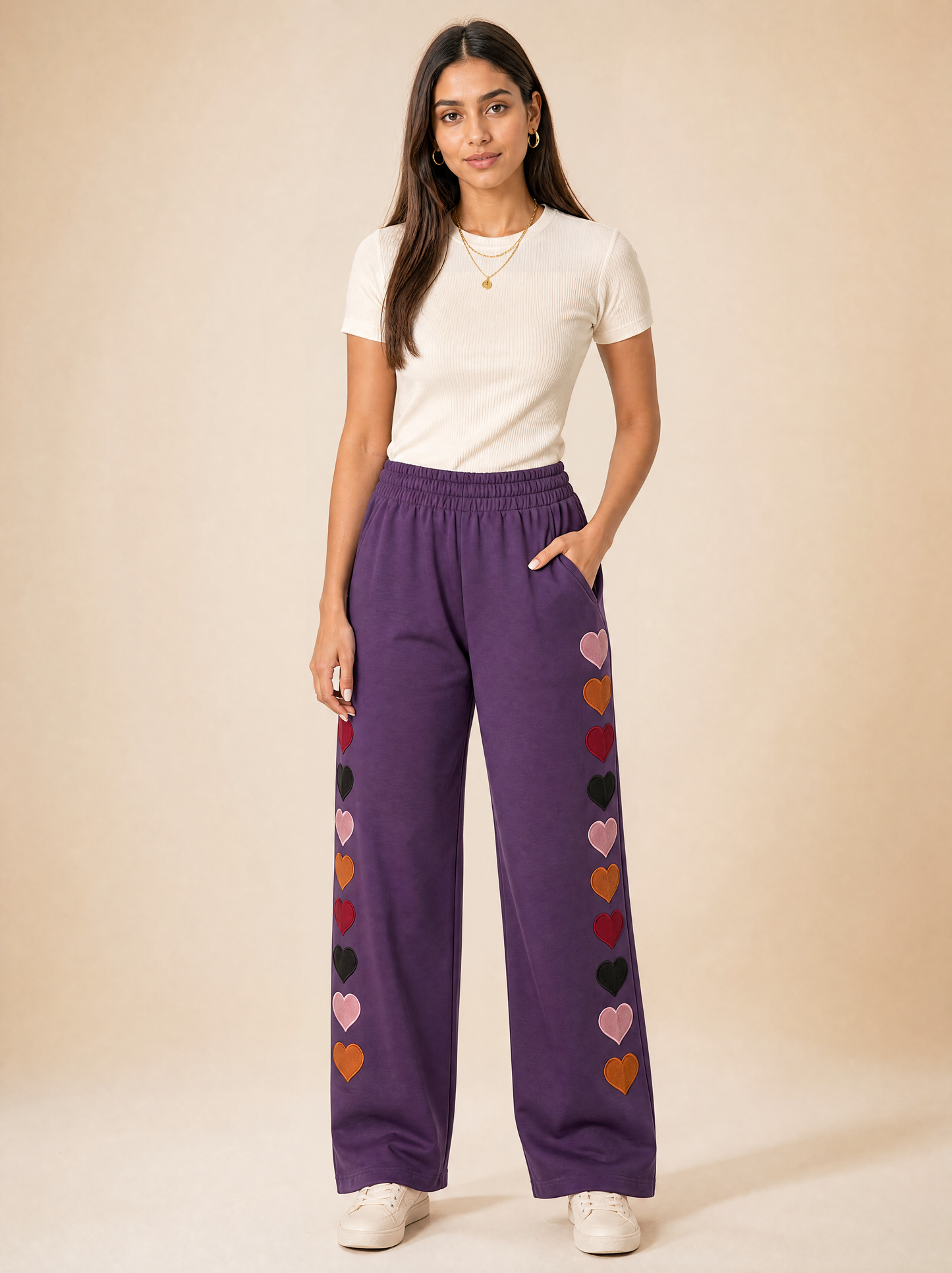 Women Regular Fit Trackpant Mauve