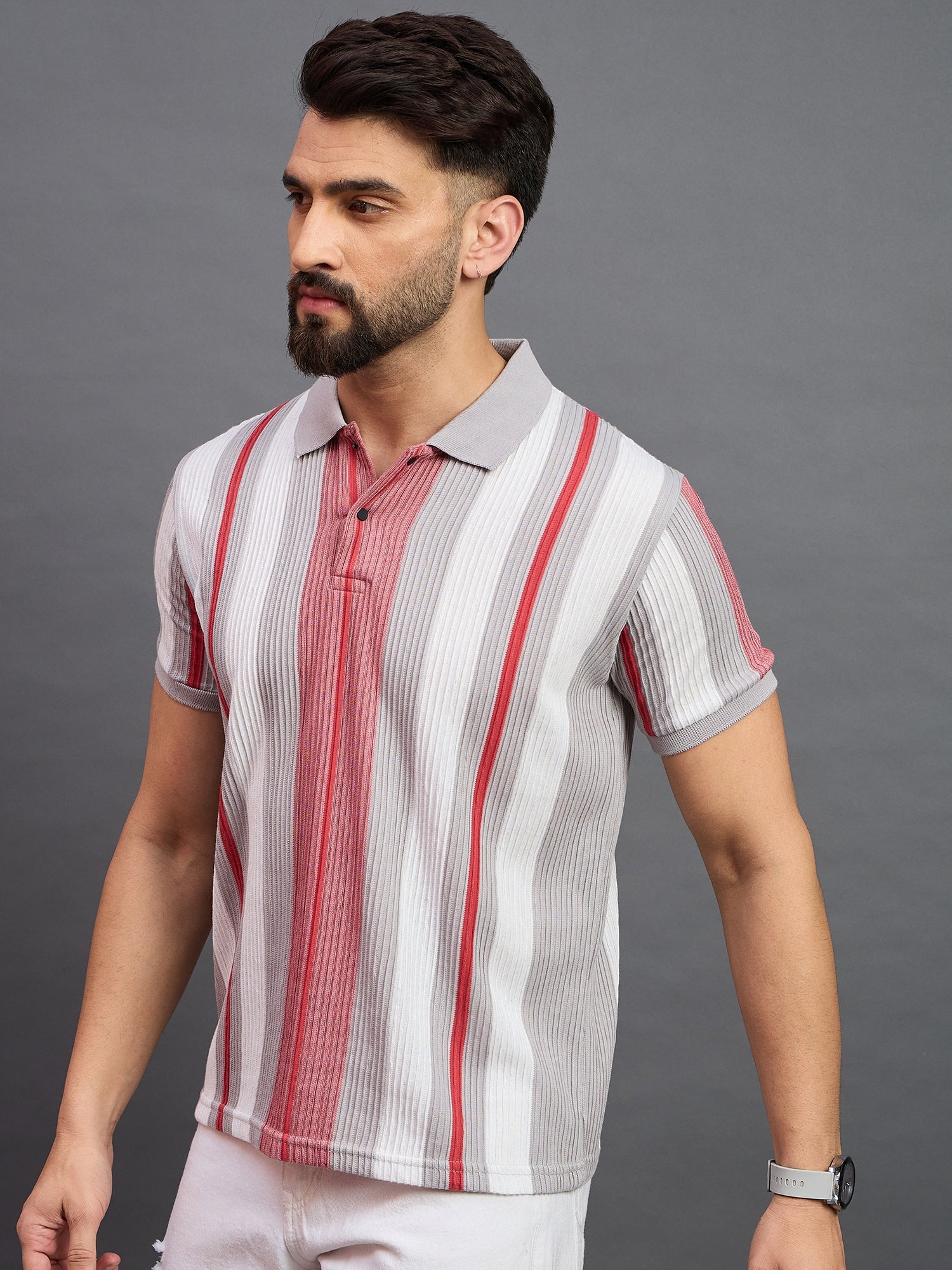 Mens Polo Pink
