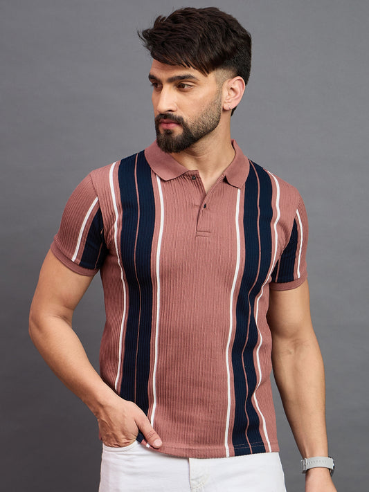 Mens Polo Rust