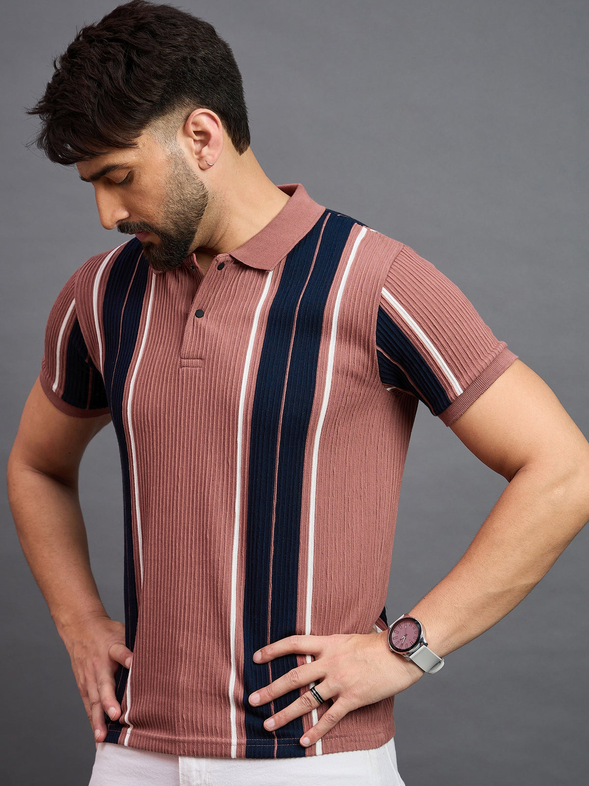 Mens Polo Rust