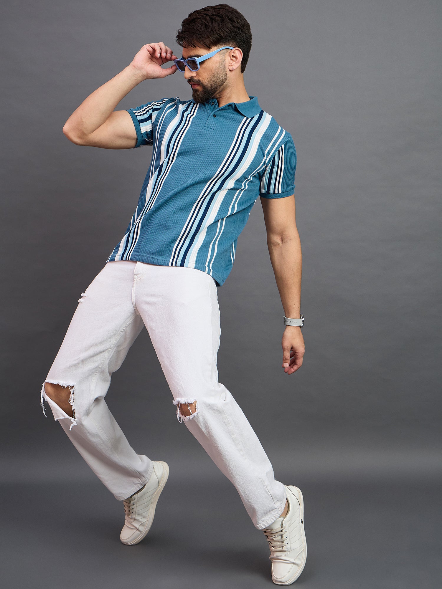 Mens Polo Teal