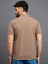 Mens Polo Light Brown