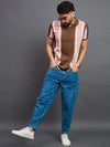 Mens Polo Brown