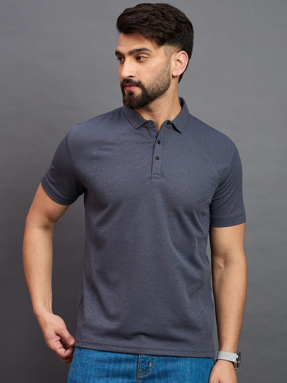Mens Polo Navy