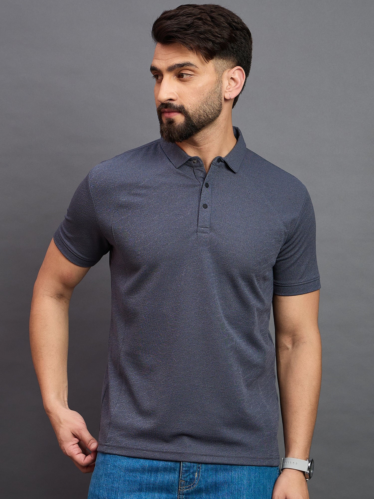 Mens Polo Navy