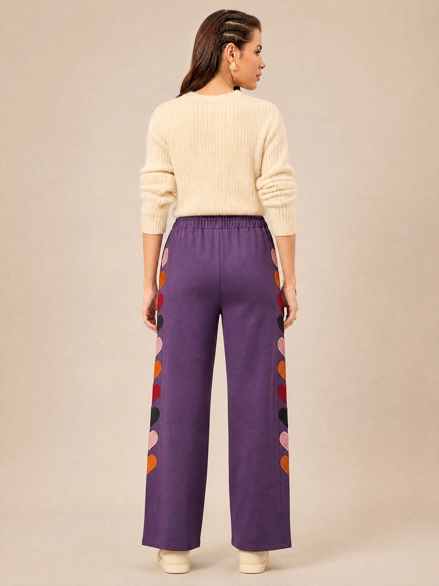 Women Regular Fit Trackpant Mauve
