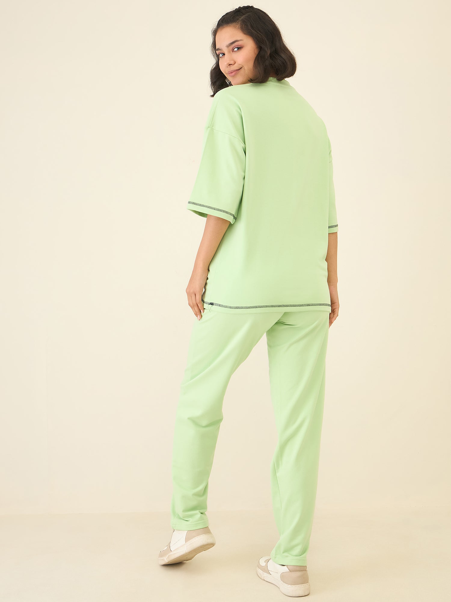Light Green Oversize Co-ord Set