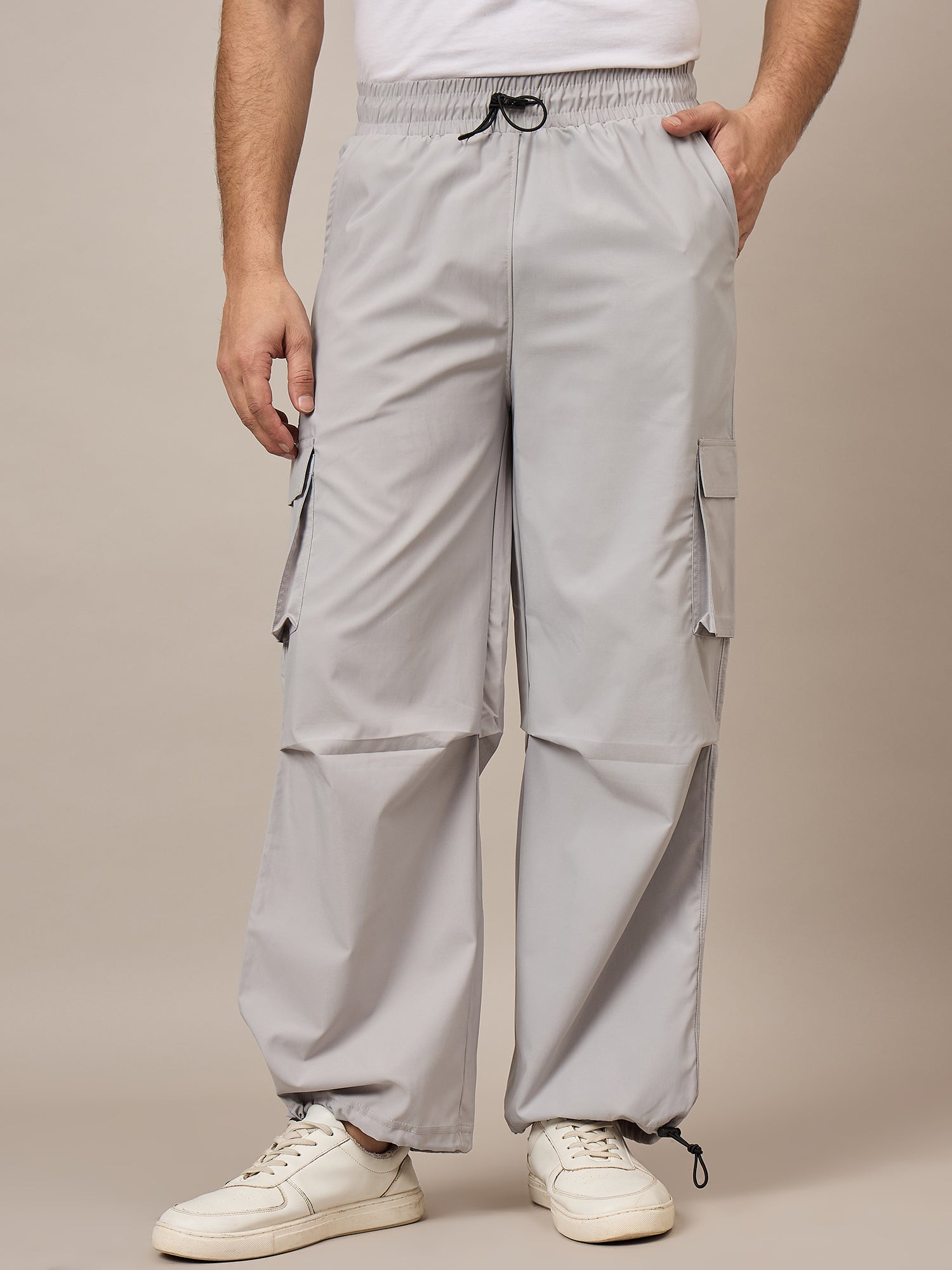 Grey Baggy Pants