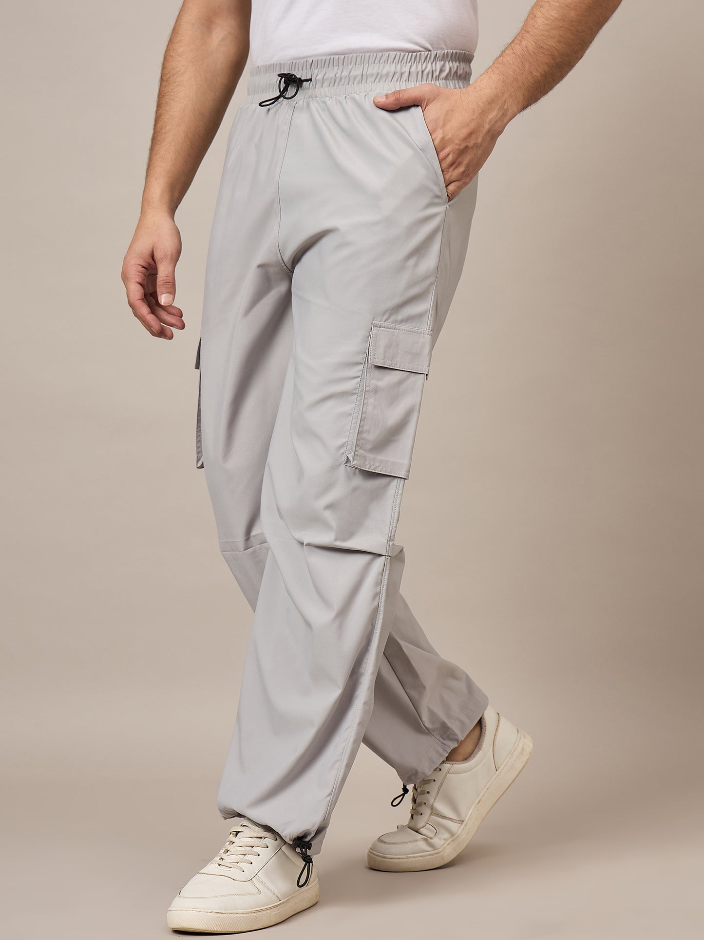 Grey Baggy Pants
