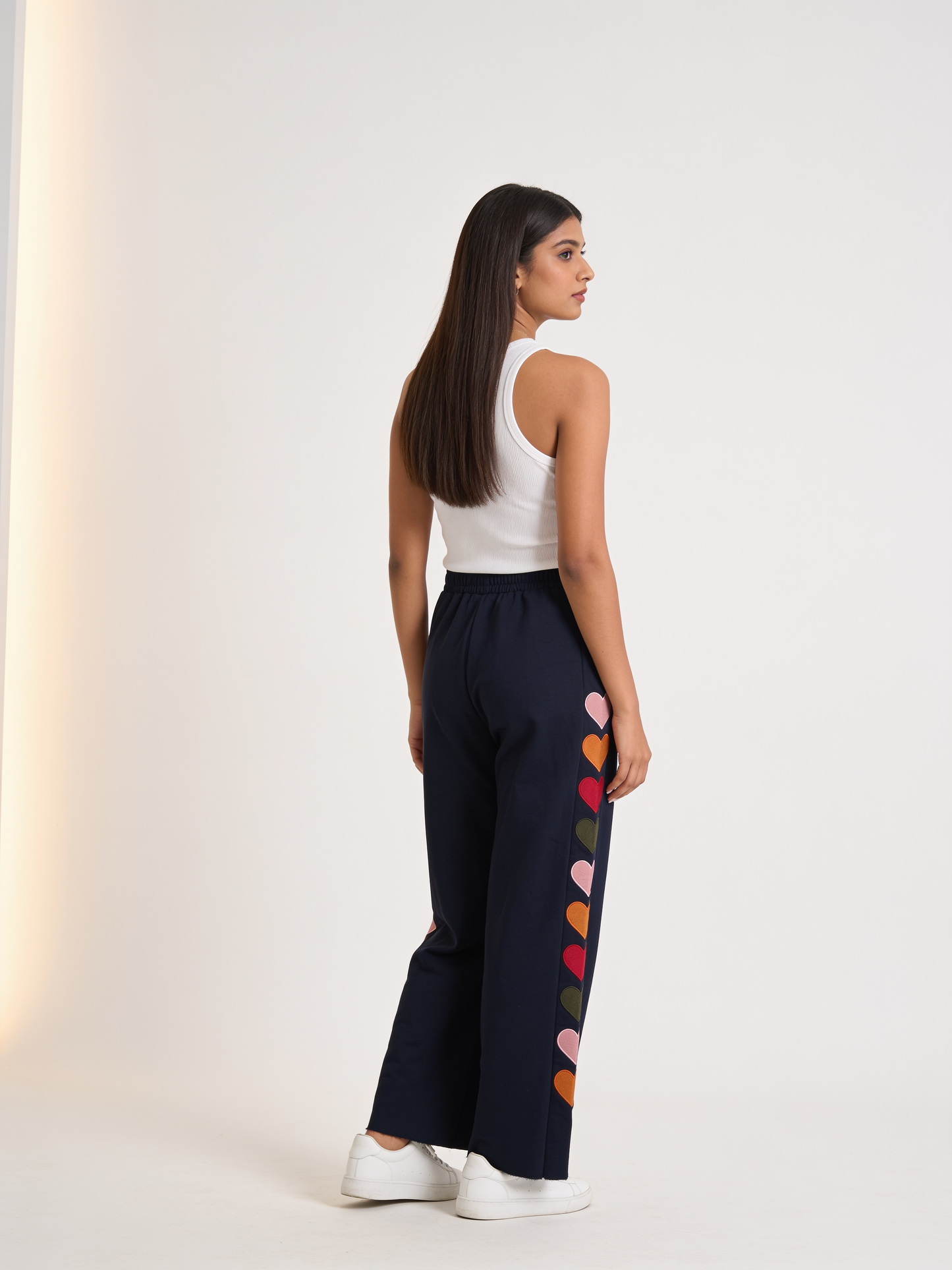 Women Regular Fit Trackpant Navy