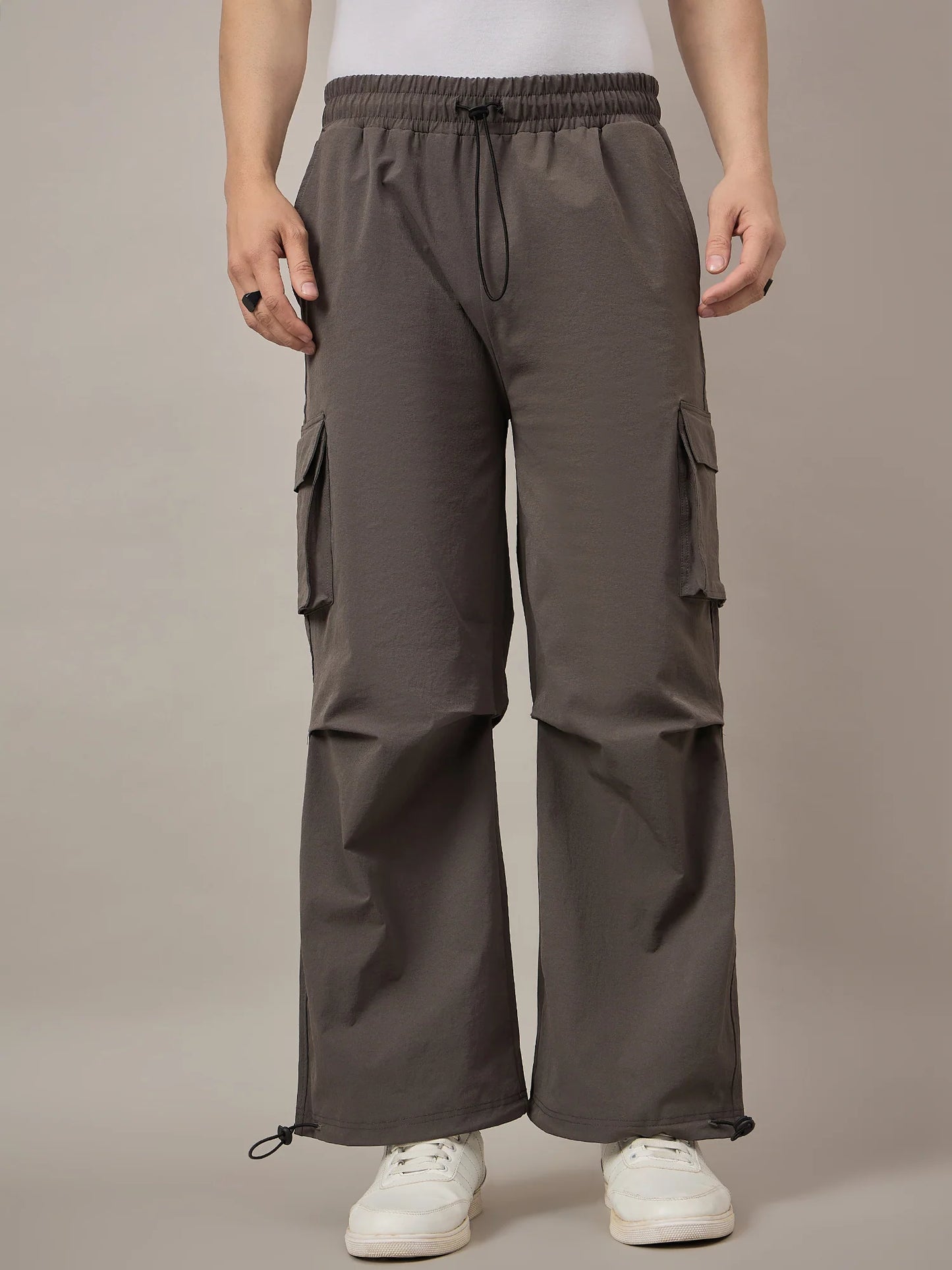 Men Grey Baggy Pants - Reprise