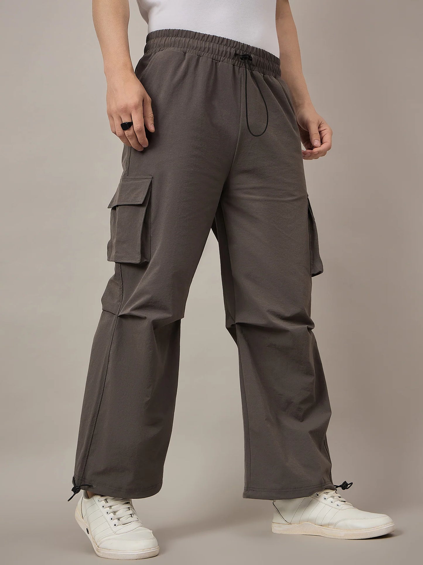 Men Grey Baggy Pants - Reprise