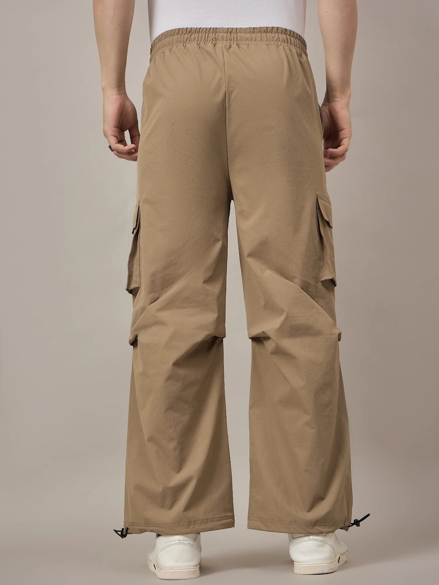 Men Brown Baggy Pants - Reprise