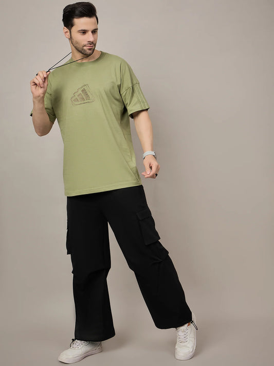 Men Baggy Pants Black
