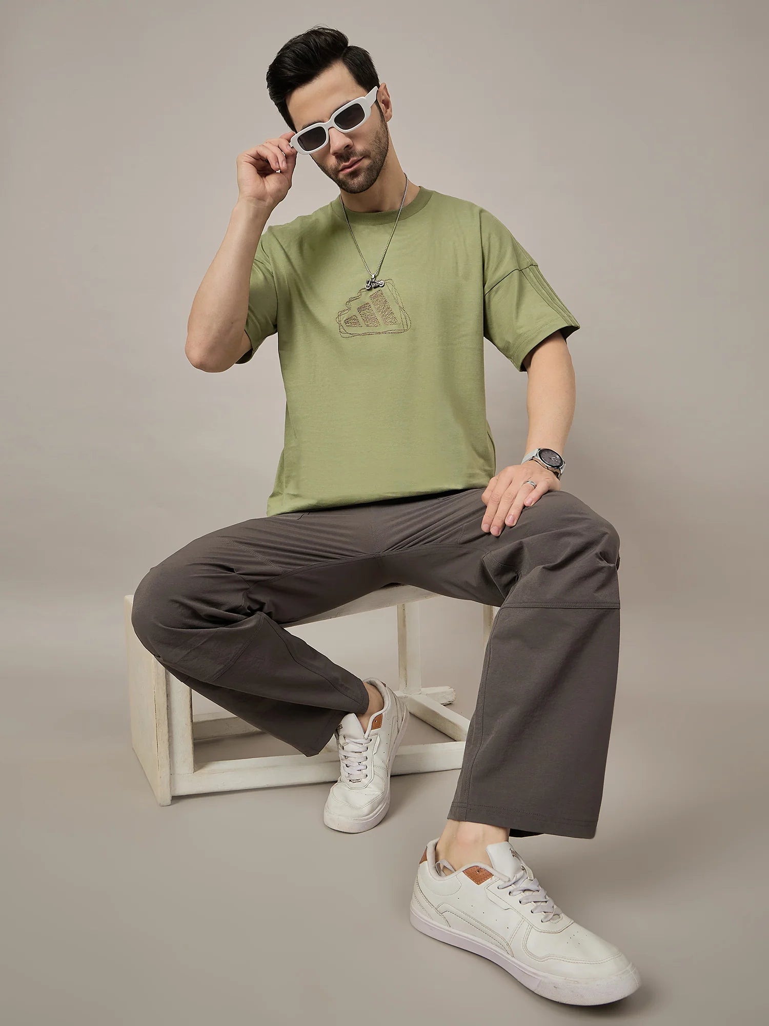 Men Grey Pants - Reprise