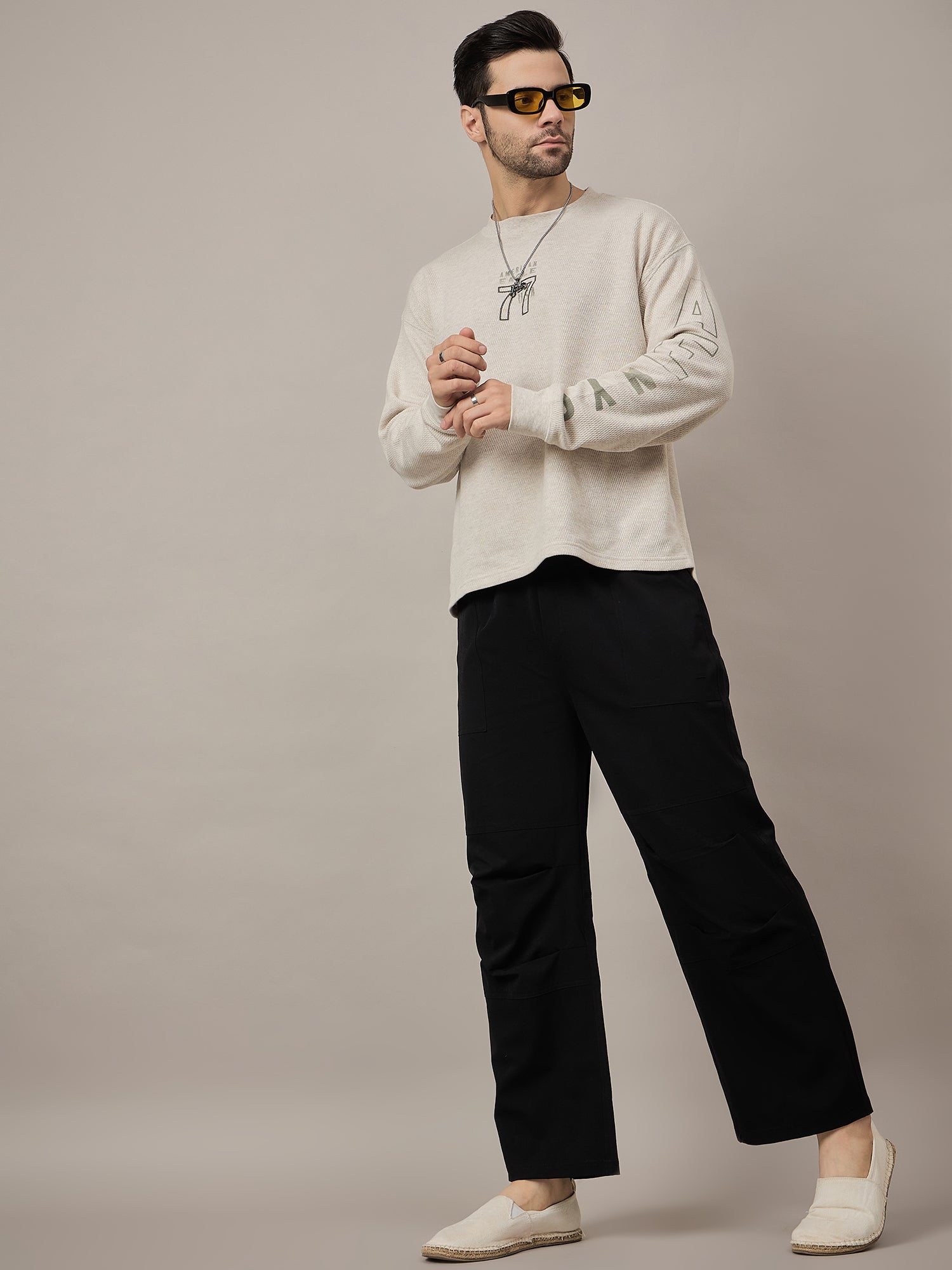 Black Baggy  Pants - Reprise