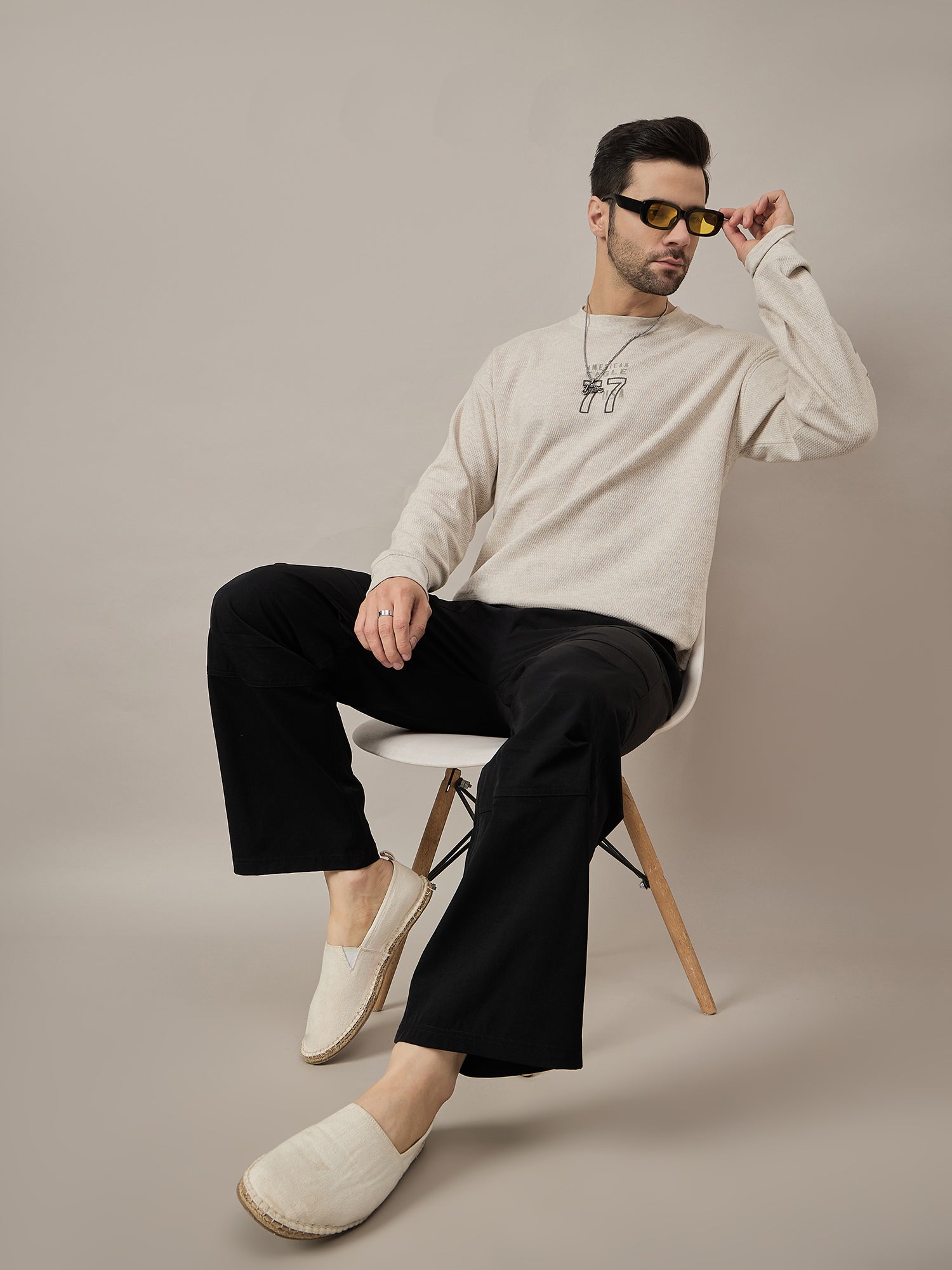 Black Baggy  Pants - Reprise