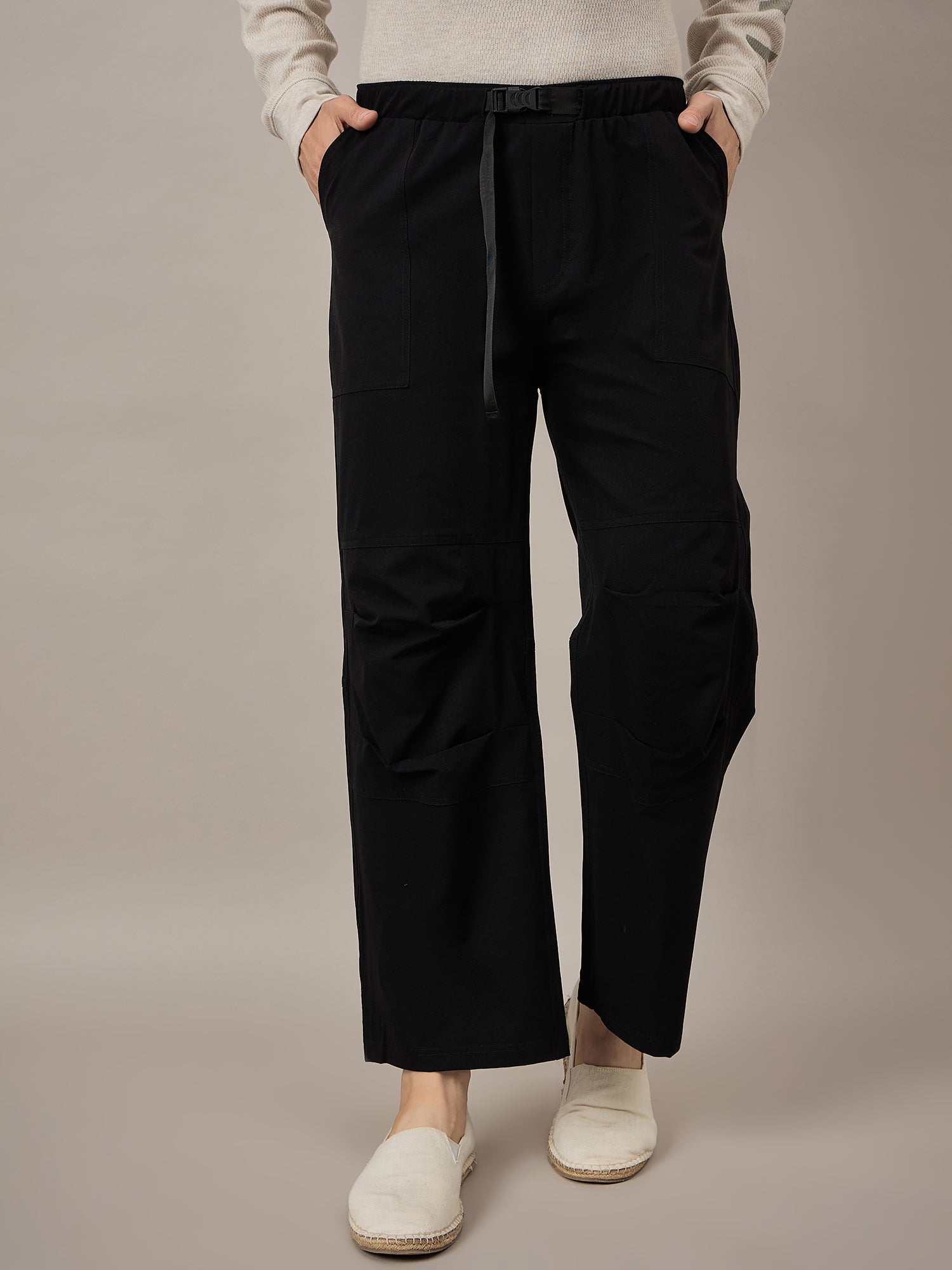 Black Baggy  Pants - Reprise