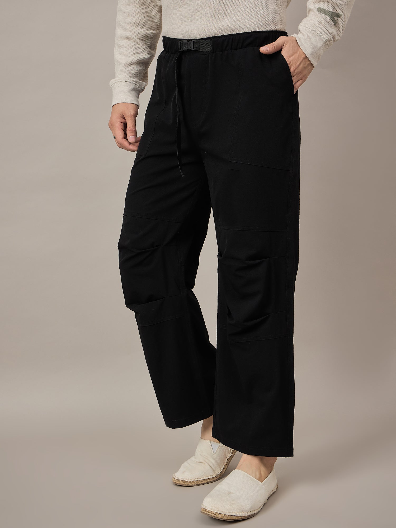 Black Baggy  Pants - Reprise