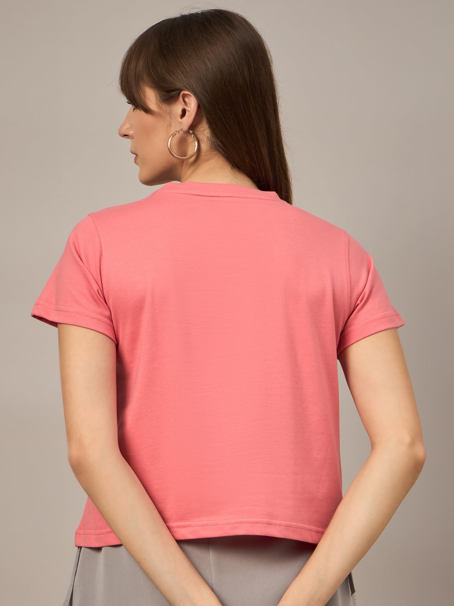 WOMEN PRINTED REGULAR FIT TSHIRT - Reprise
