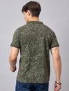 Men's Cotton Green Regular T-Shirts - Reprise