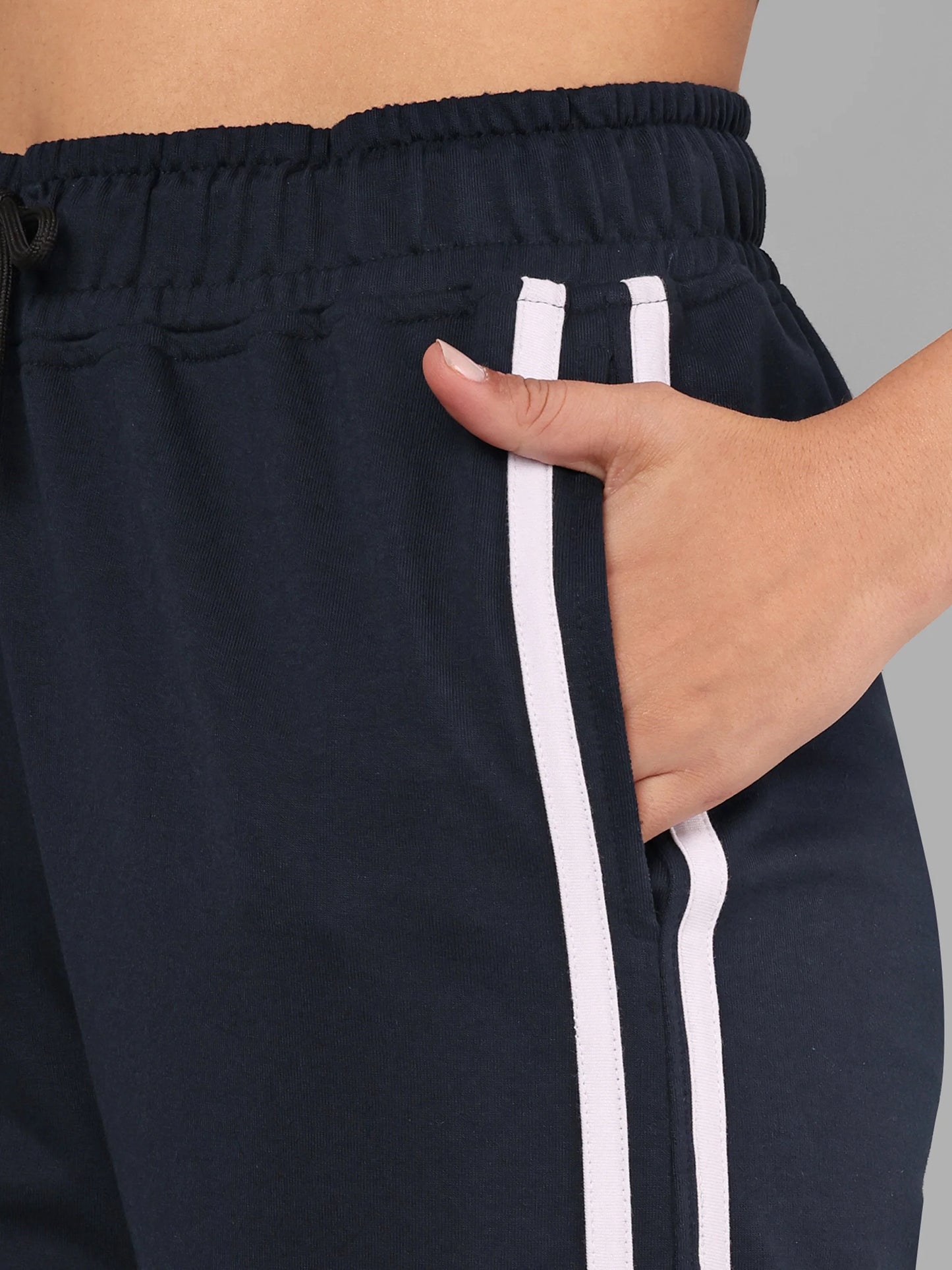Women Navy Trackpants