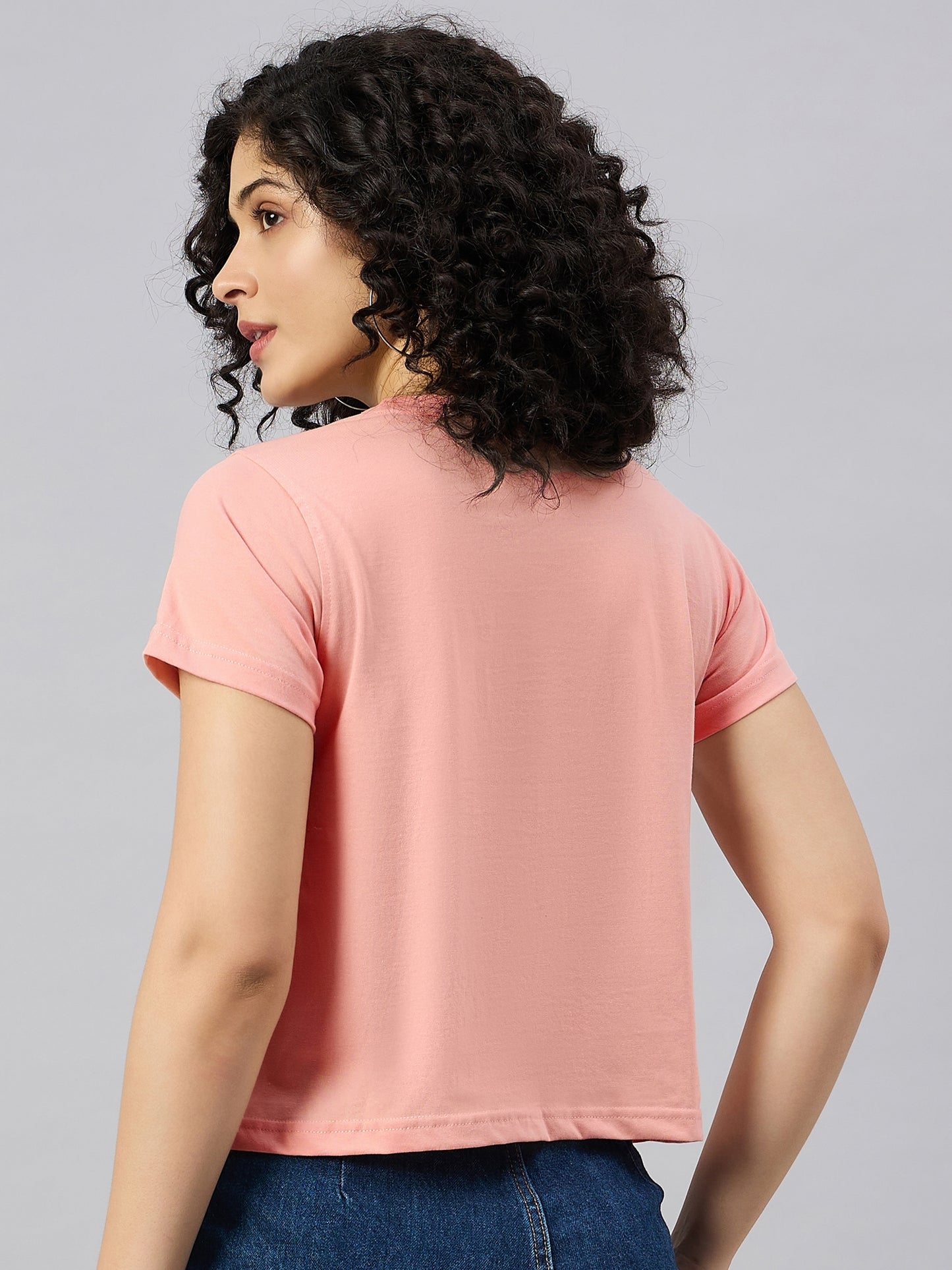 WOMEN PRINTED REGULAR FIT TSHIRT - Reprise