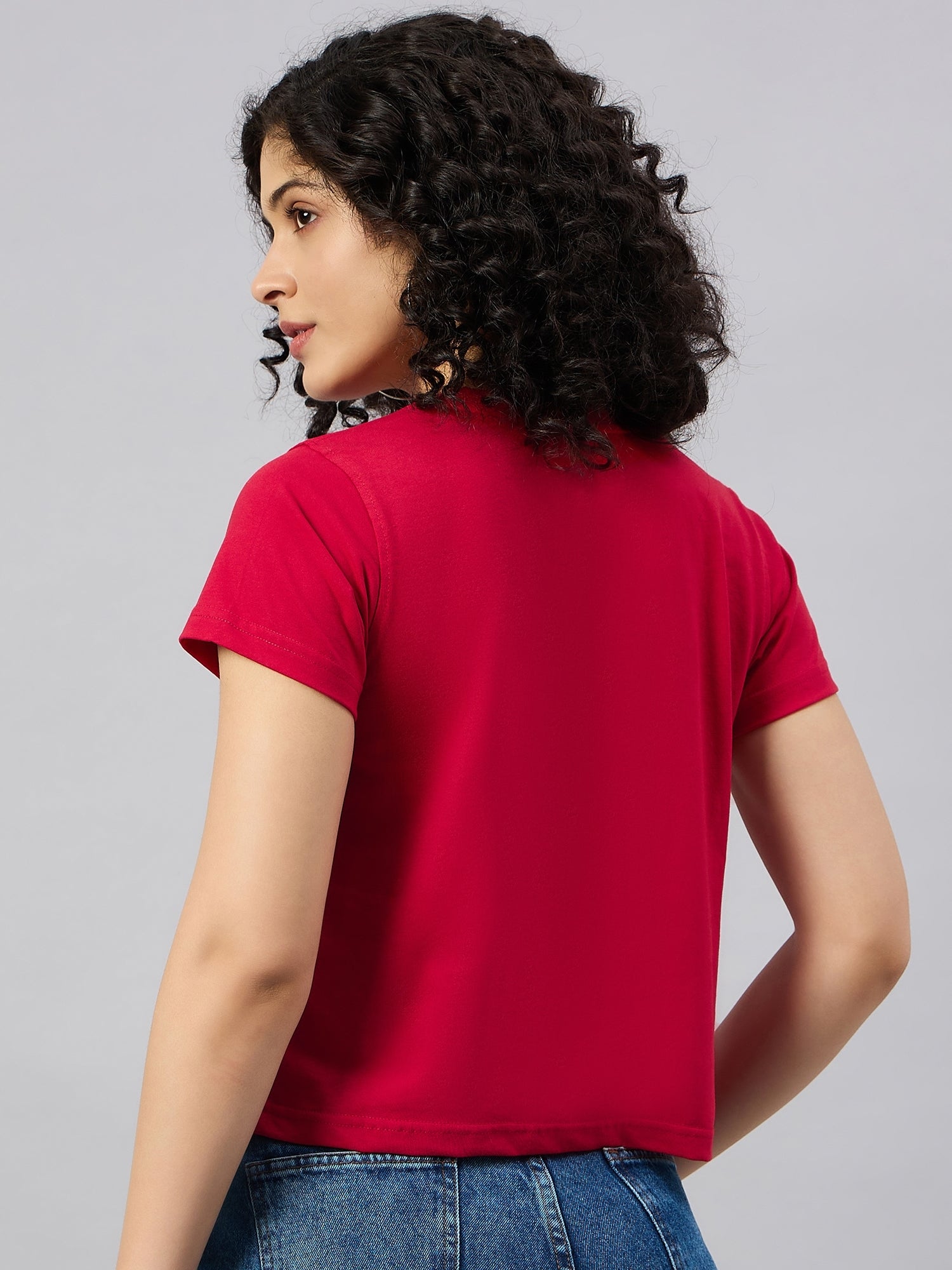 WOMEN PRINTED REGULAR FIT TSHIRT - Reprise