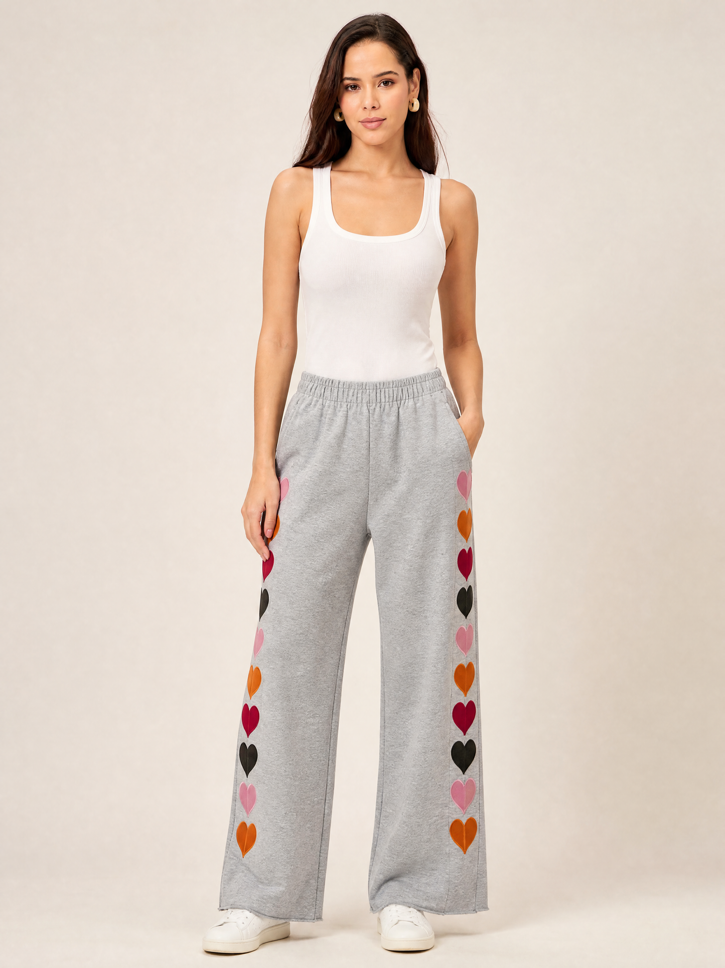 Women Regular Fit Trackpant Grey
