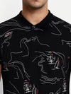 Mens Printed Polo Tshirt - Reprise
