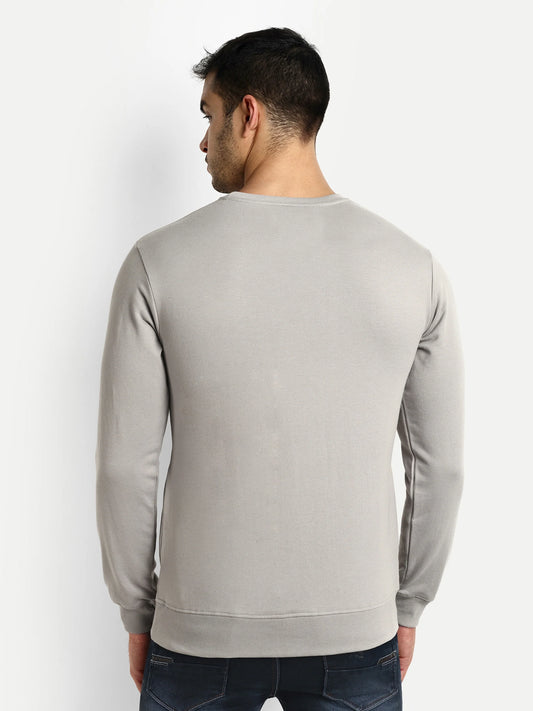 Men Printed Sweatshirts Grey - Reprise
