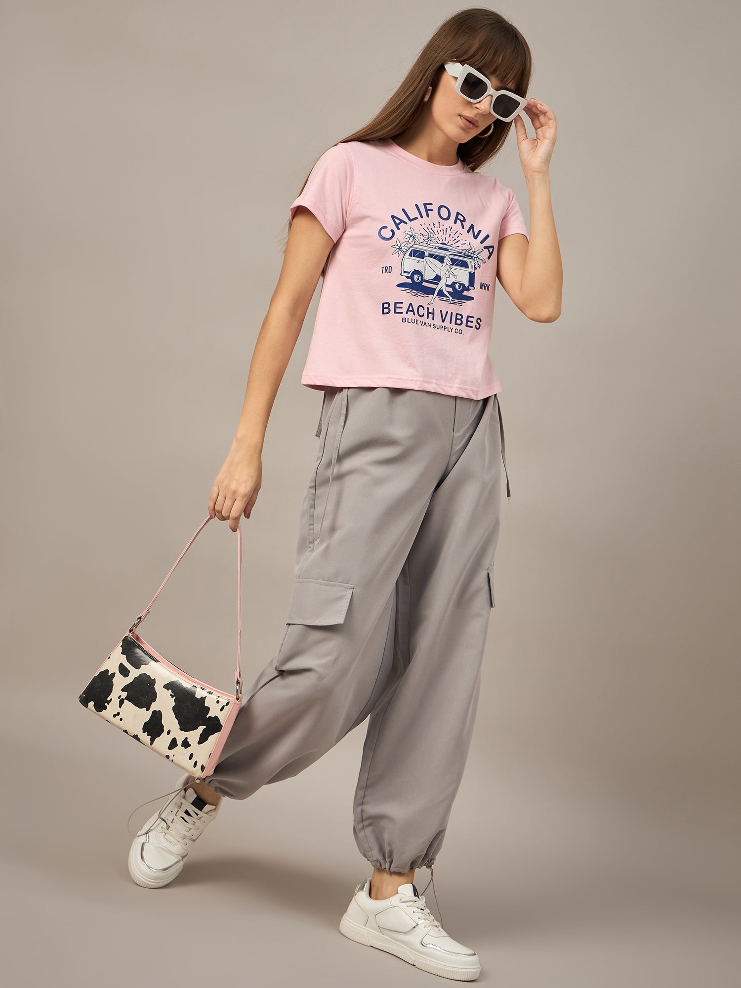 WOMEN PRINTED REGULAR FIT TSHIRT - Reprise