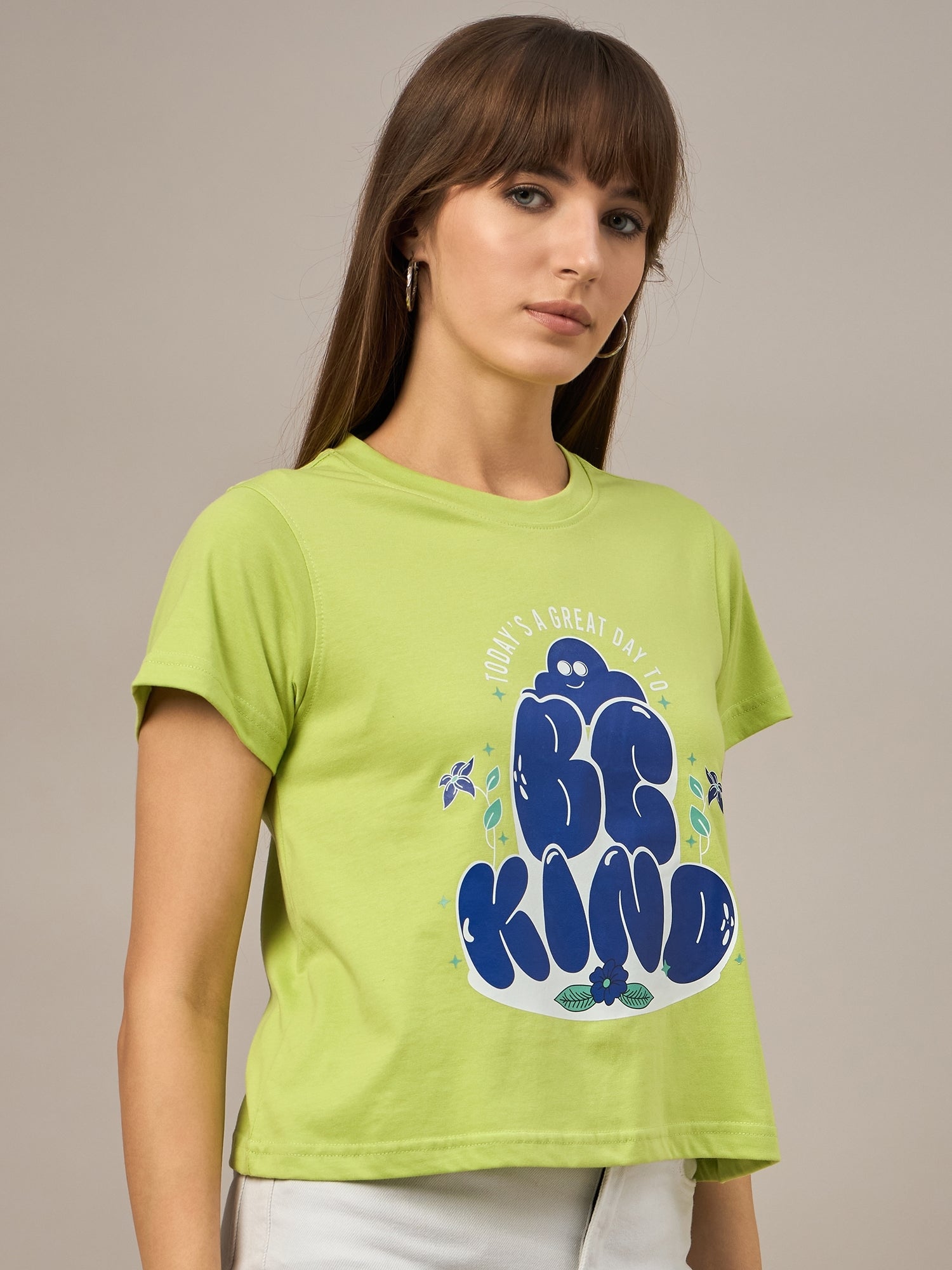 WOMEN PRINTED REGULAR FIT TSHIRT - Reprise