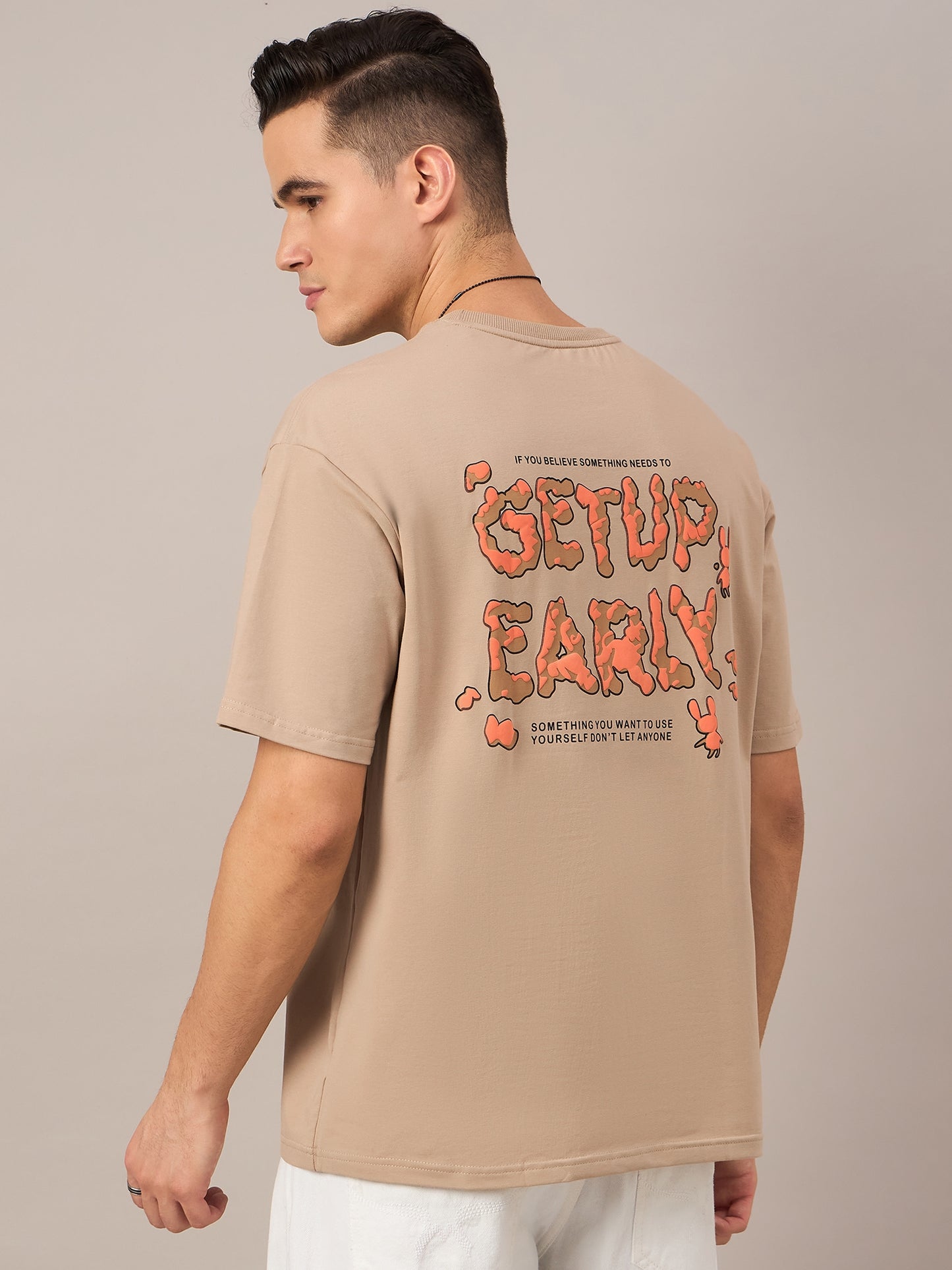 Mens Printed Oversize T-shirt - Reprise
