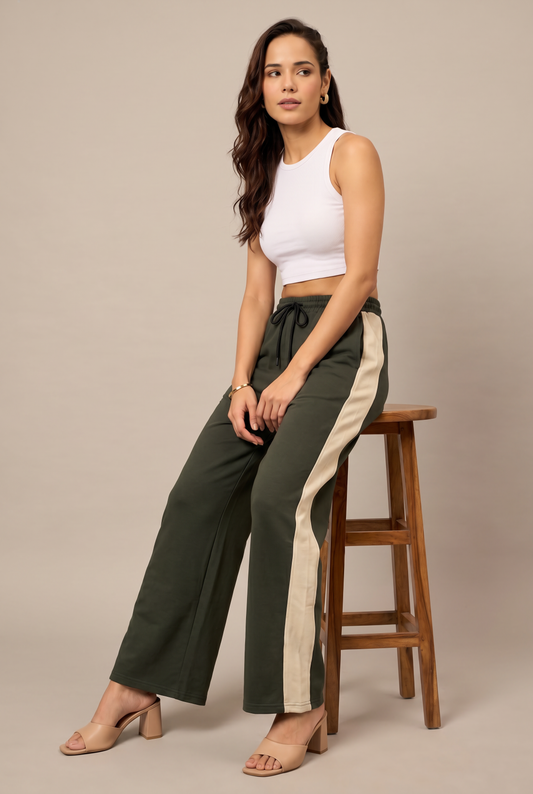 Women Trackpant Olive - Reprise