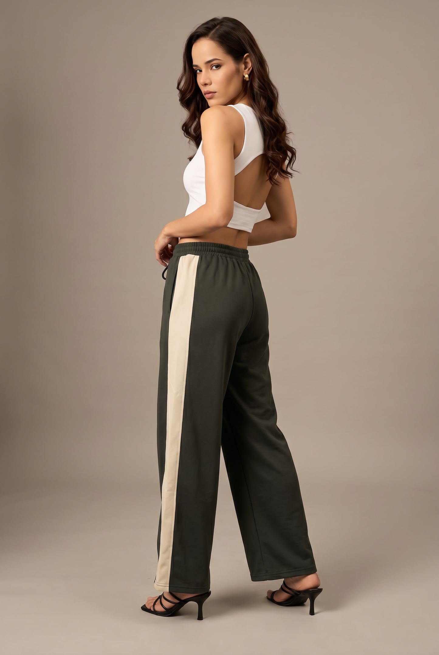 Women Trackpant Olive - Reprise