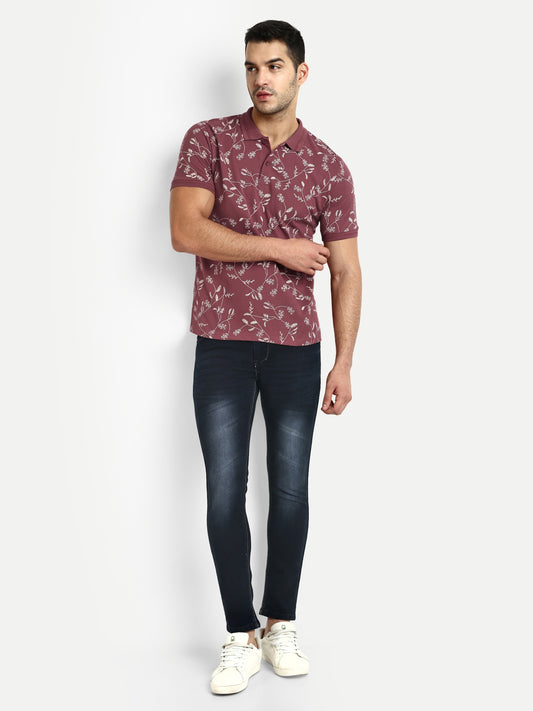 Men's Cotton Brown Polo T-Shirts - Reprise