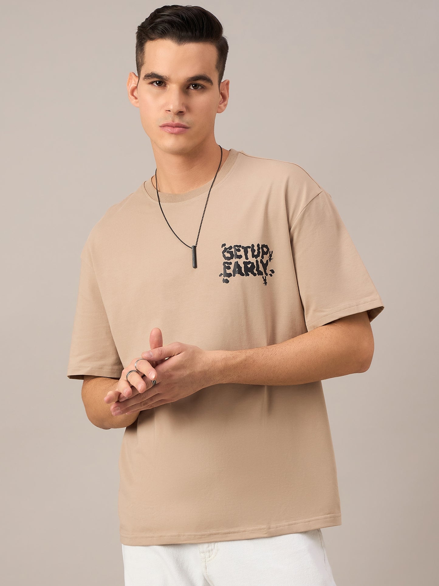 Mens Printed Oversize T-shirt - Reprise