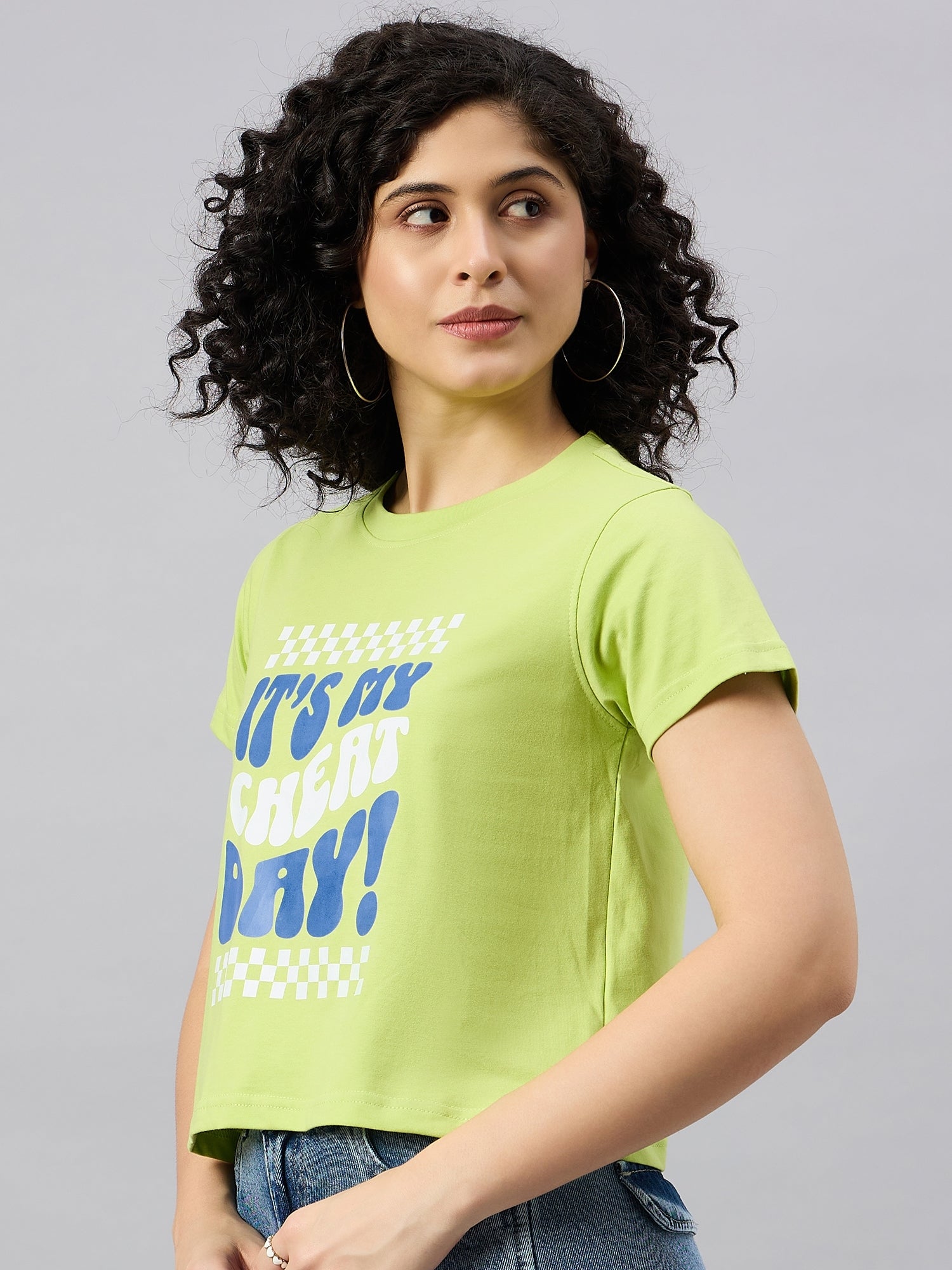 WOMEN PRINTED REGULAR FIT TSHIRT - Reprise