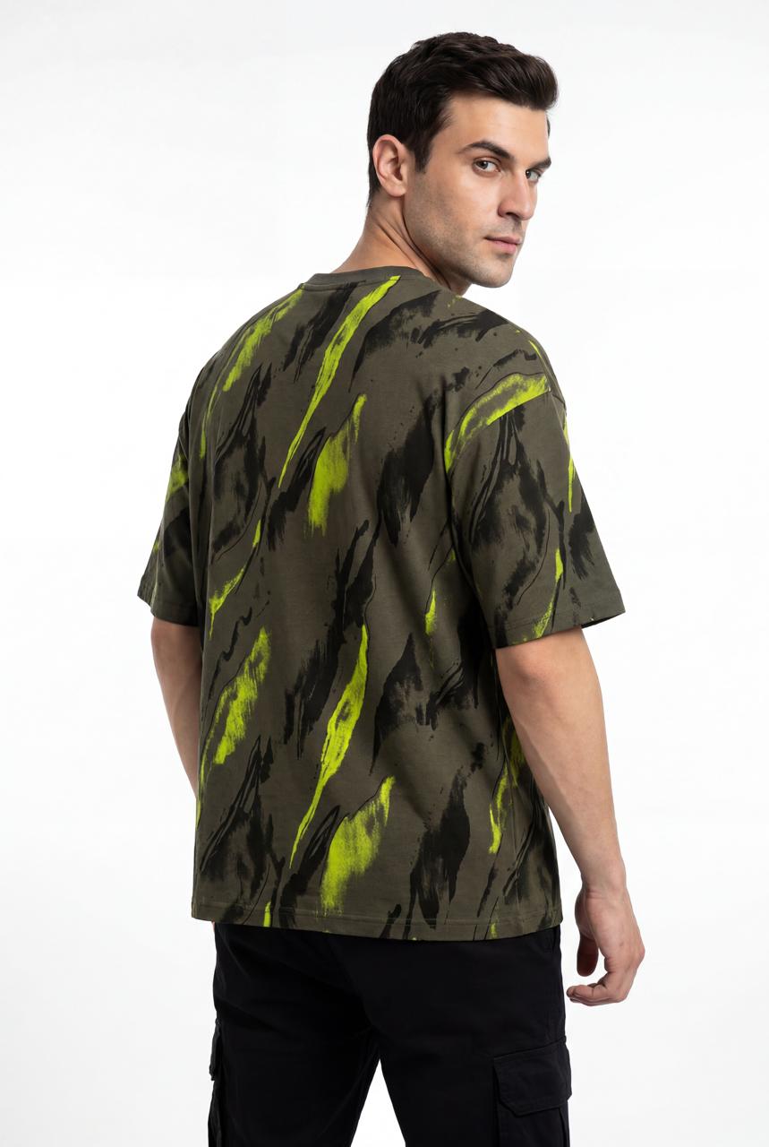 Men Printed Round Neck T-shirt - Reprise