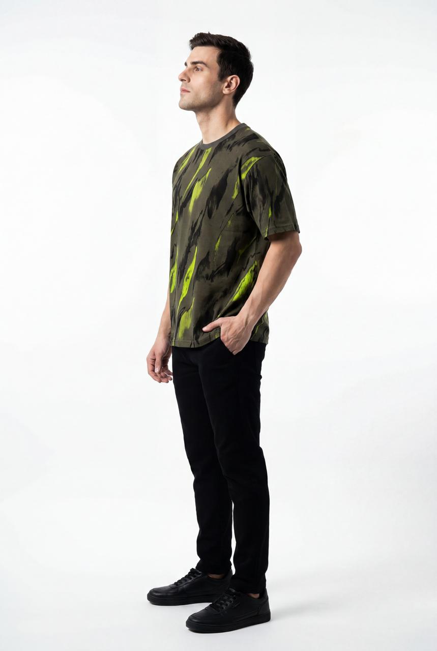 Men Printed Round Neck T-shirt - Reprise