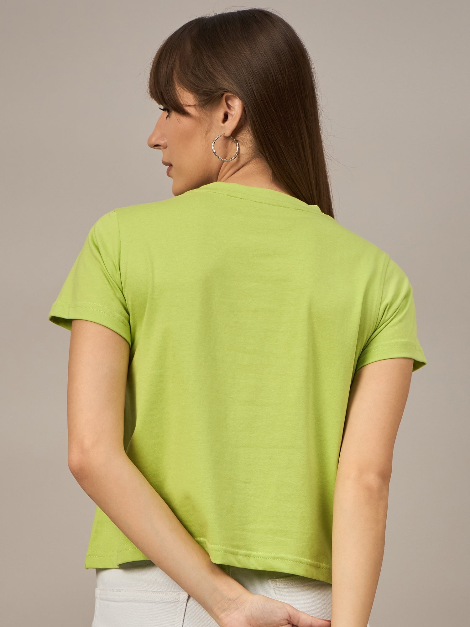 WOMEN PRINTED REGULAR FIT TSHIRT - Reprise